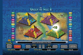 Queen Of The Nile 2 Slot Machine