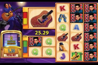 Elvis the king free slot game