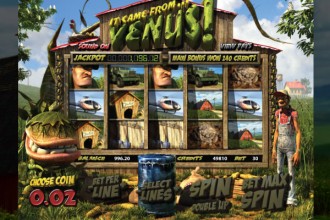 It Came From Venus Online Slot Reels