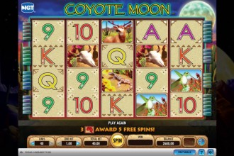 Coyote moon slot machine big winners