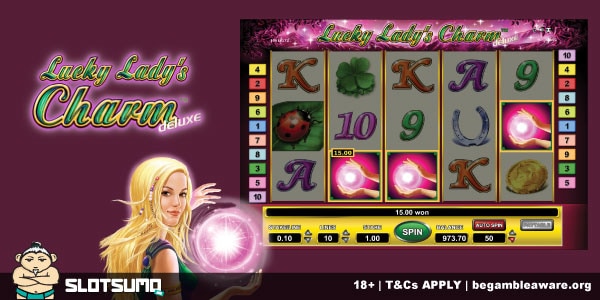 Lucky Lady Charm Free Spins