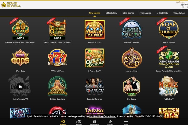 Grand Mondial Casino Review (2024) - Top Microgaming Casino