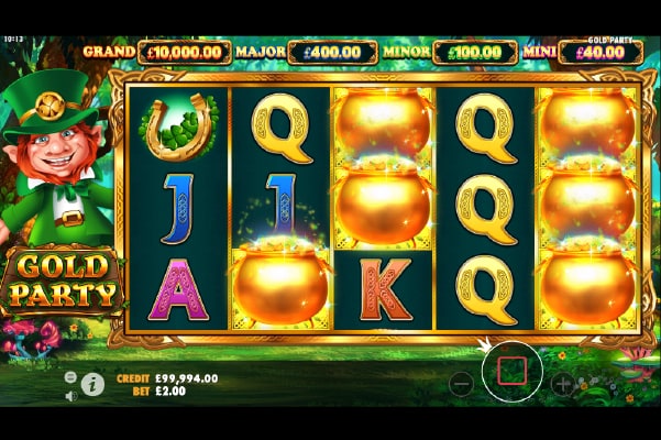 Gold Party Slot Review + Best Casinos to Play | Wild Streak Gaming