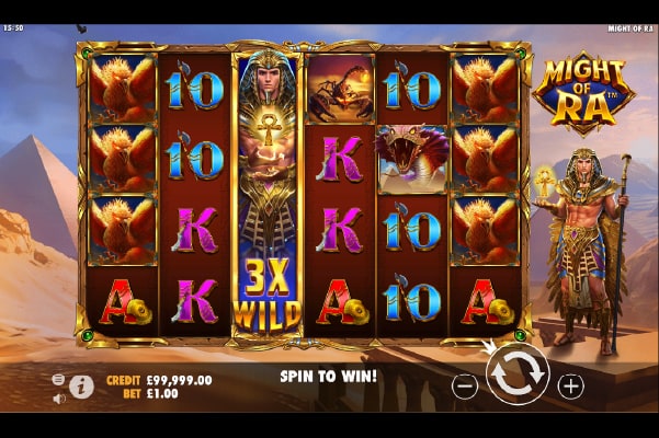 Might of Ra Slot Review + Top Casinos | Pragmatic Play